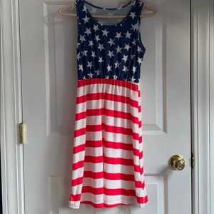 American Flag Dress! Size small